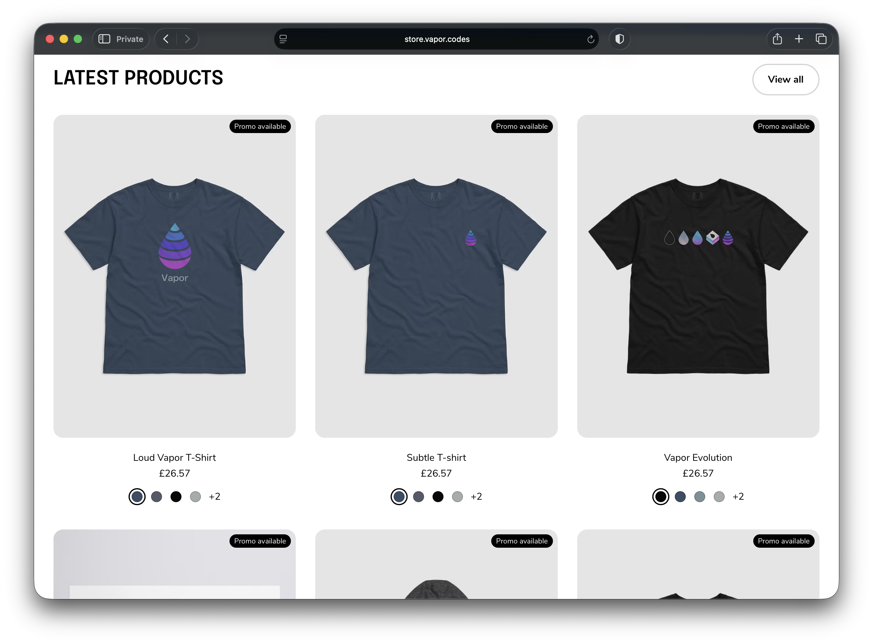 Vapor Has a New Store!